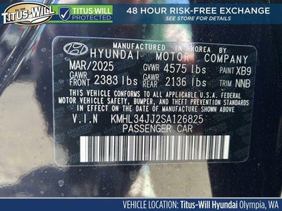 2025 Hyundai Sonata Hybrid SEL