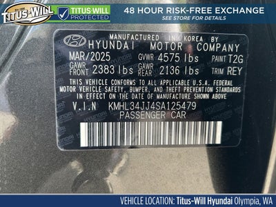 2025 Hyundai Sonata Hybrid SEL
