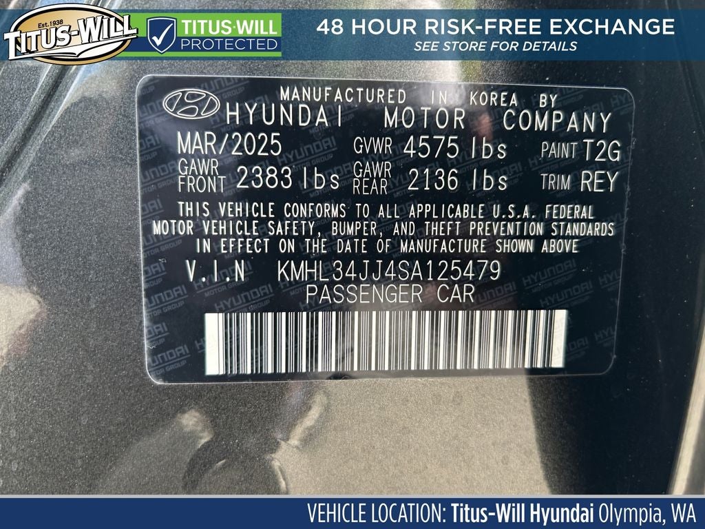 2025 Hyundai Sonata Hybrid SEL