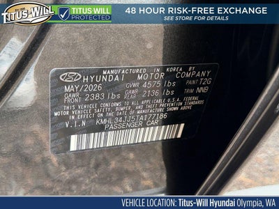 2026 Hyundai Sonata Hybrid SEL