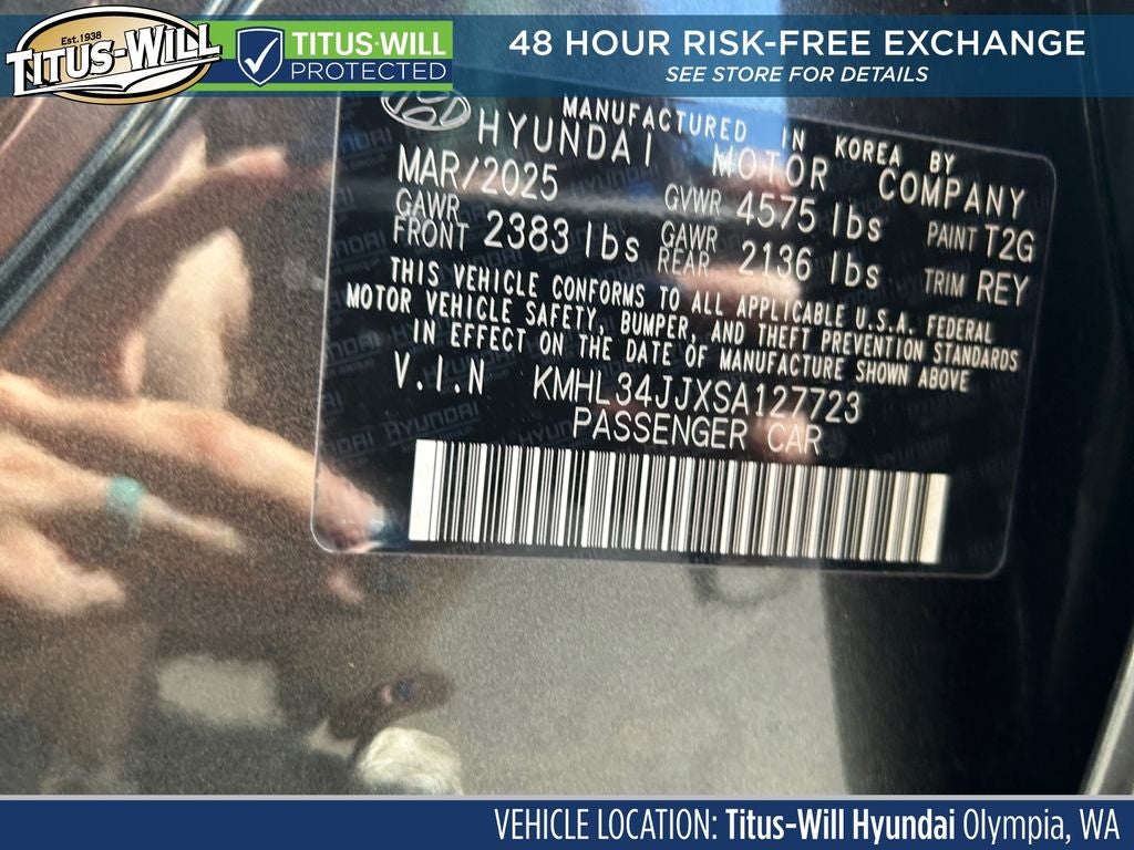 2025 Hyundai Sonata Hybrid SEL