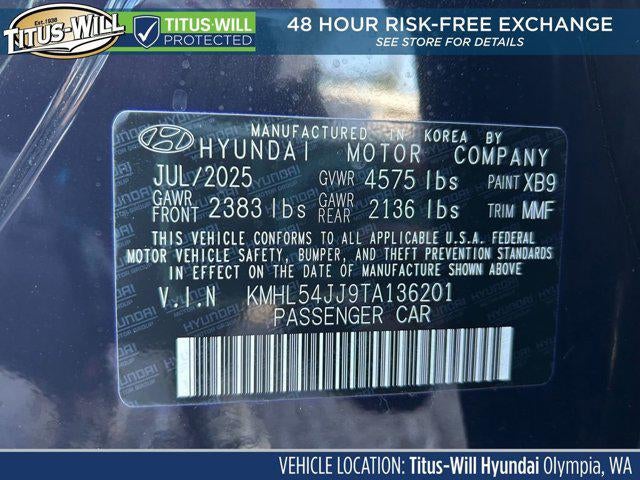 2026 Hyundai Sonata Hybrid Limited