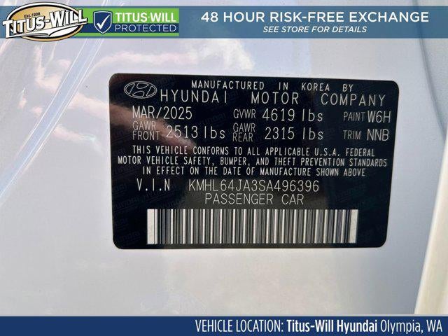 2025 Hyundai Sonata SEL