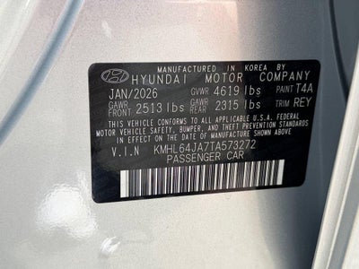 2026 Hyundai Sonata SEL Sport