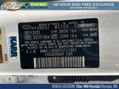 2026 Hyundai Elantra SE