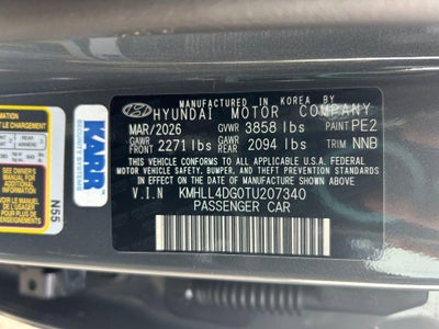 2026 Hyundai Elantra SE