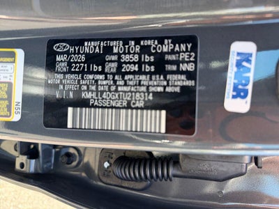 2026 Hyundai Elantra SE