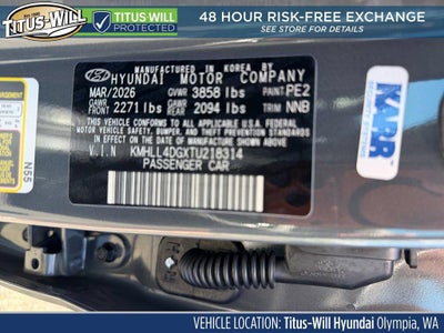 2026 Hyundai Elantra SE