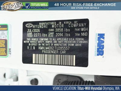 2026 Hyundai Elantra SEL Sport Plus