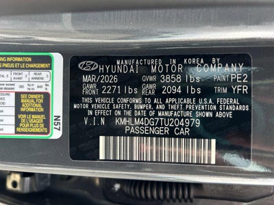 2026 Hyundai Elantra SEL Sport