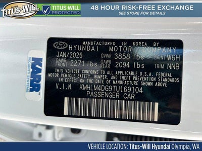 2026 Hyundai Elantra SEL Sport