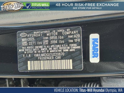 2026 Hyundai Elantra SEL Sport
