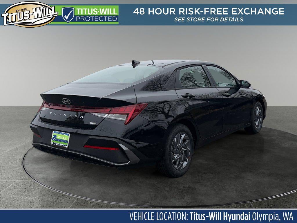 2026 Hyundai Elantra Hybrid Blue