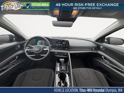 2026 Hyundai Elantra Hybrid Blue