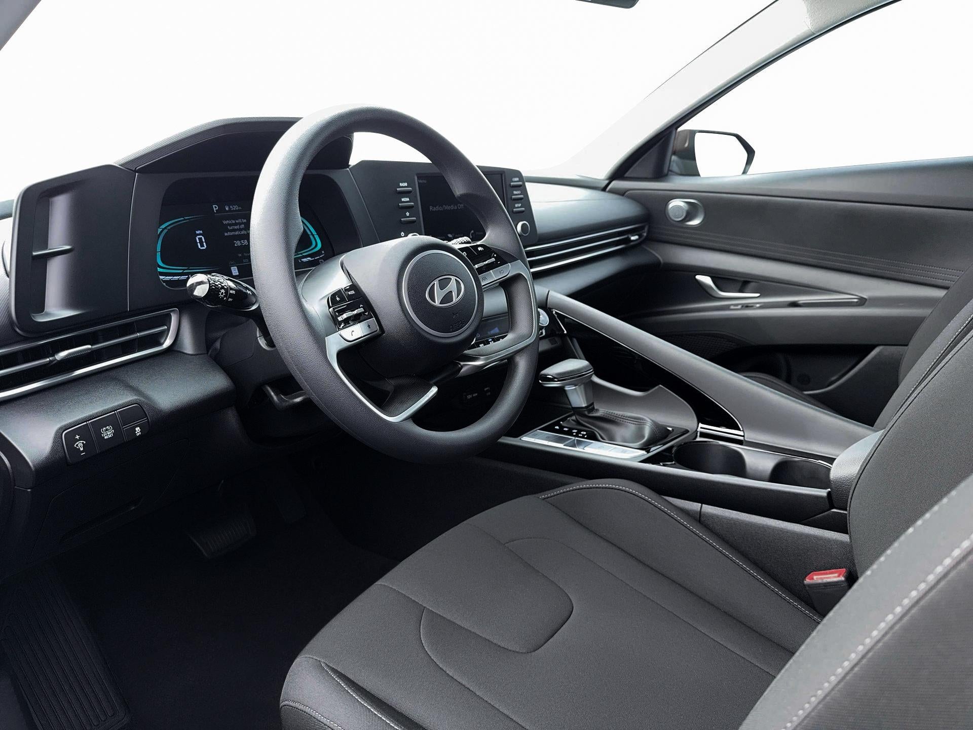 2026 Hyundai Elantra Hybrid Blue