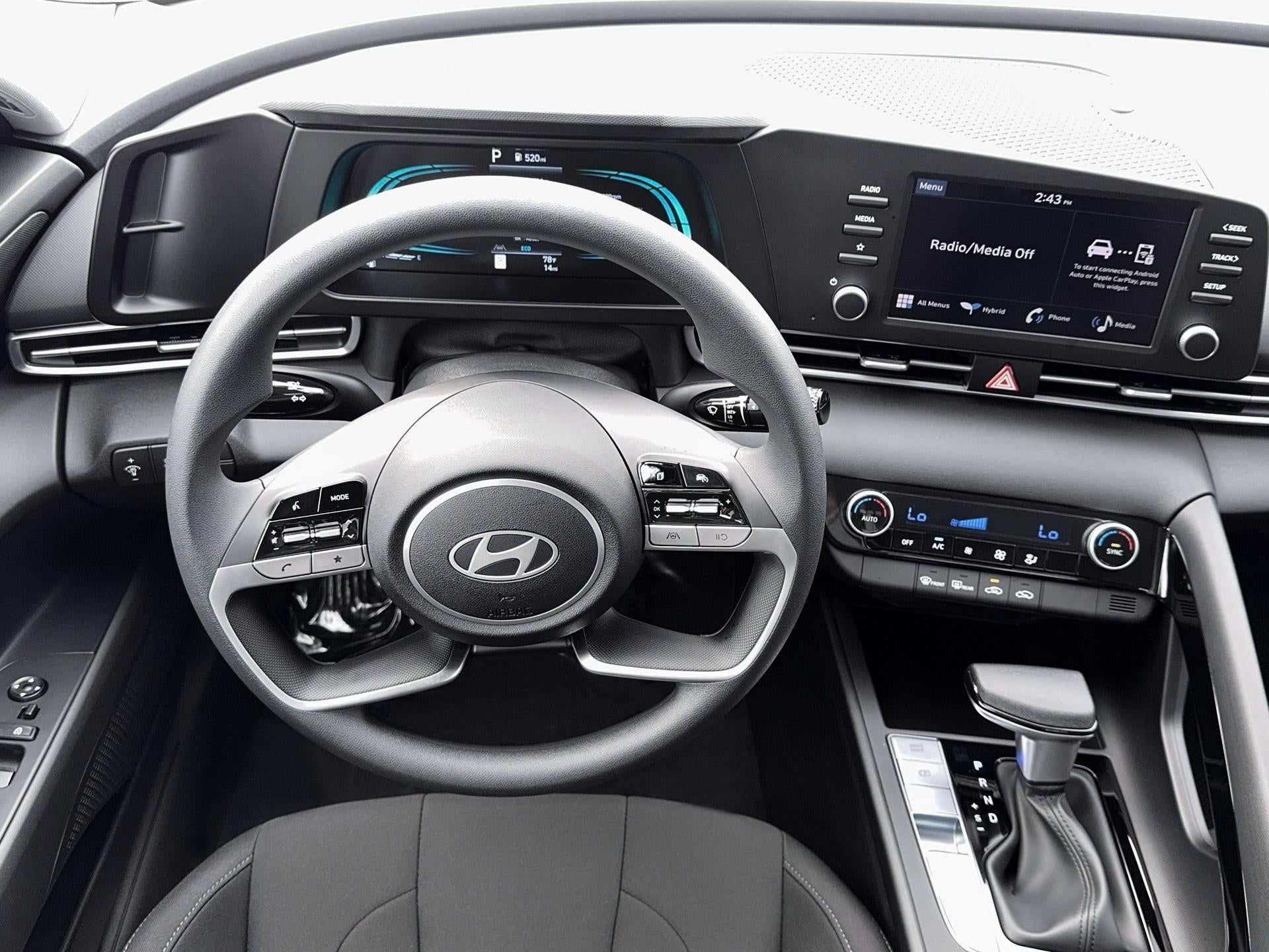 2026 Hyundai Elantra Hybrid Blue