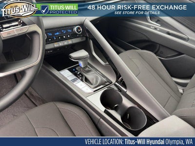 2026 Hyundai Elantra Hybrid Blue