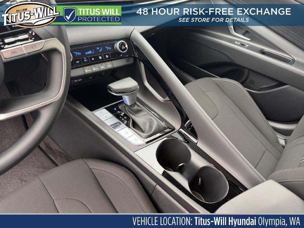 2026 Hyundai Elantra Hybrid Blue