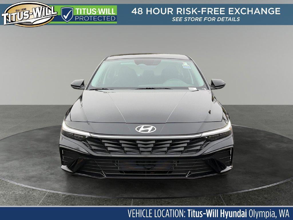 2026 Hyundai Elantra Hybrid Blue