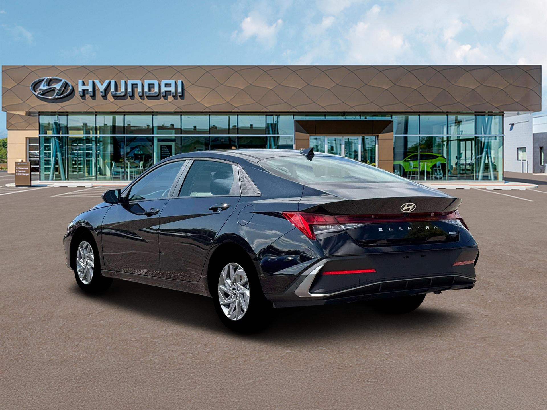 2026 Hyundai Elantra Hybrid Blue