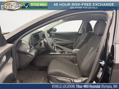 2026 Hyundai Elantra Hybrid Blue
