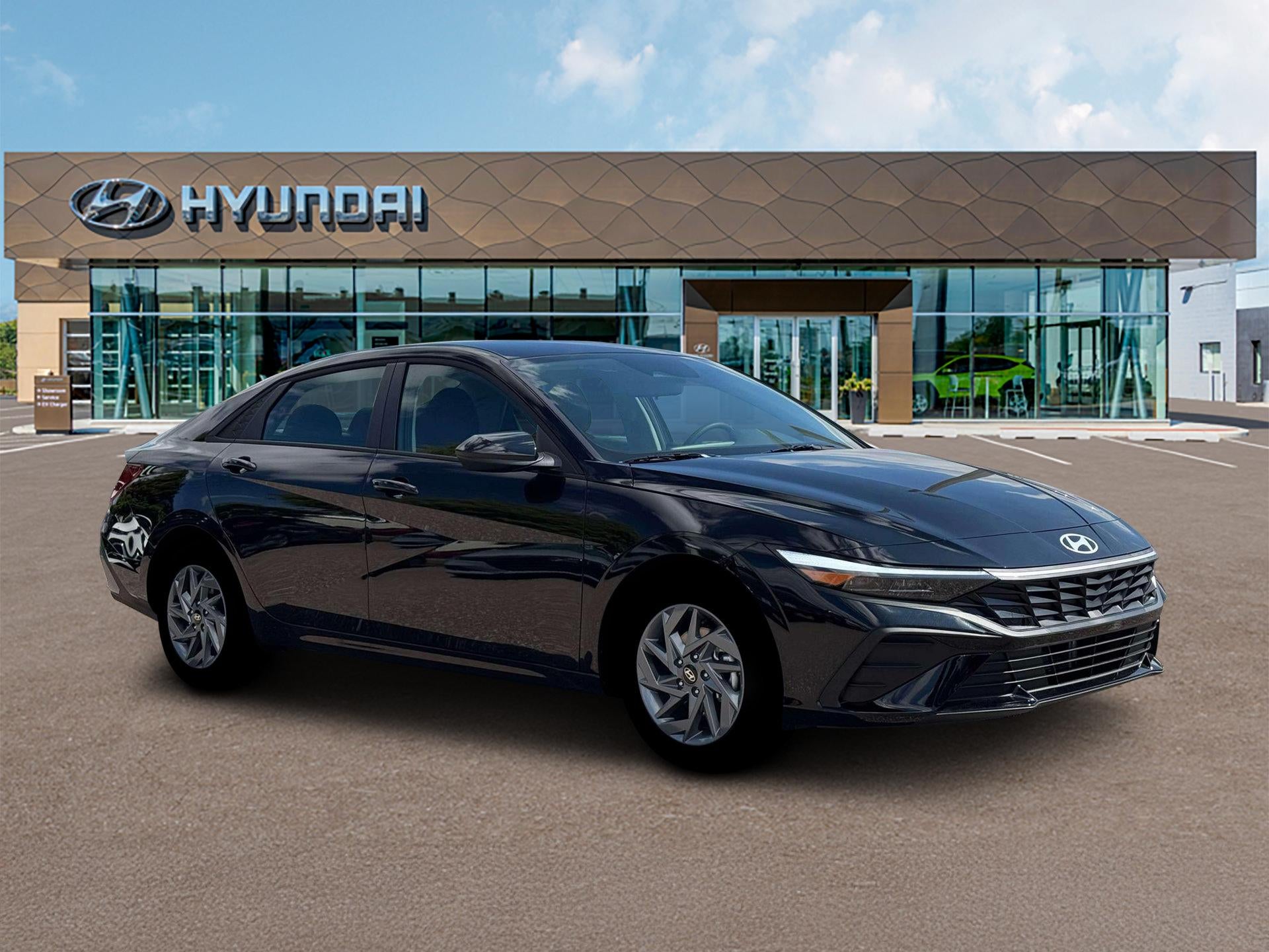 2026 Hyundai Elantra Hybrid Blue