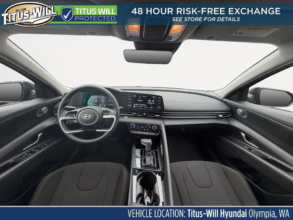 2026 Hyundai Elantra Hybrid Blue