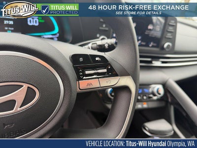 2026 Hyundai Elantra Hybrid Blue