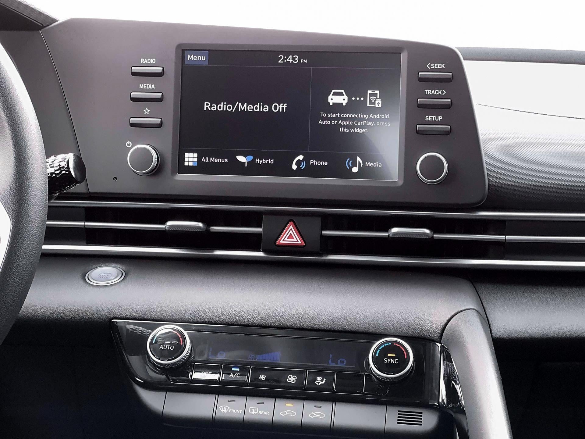 2026 Hyundai Elantra Hybrid Blue