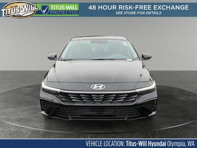 2026 Hyundai Elantra Hybrid Blue