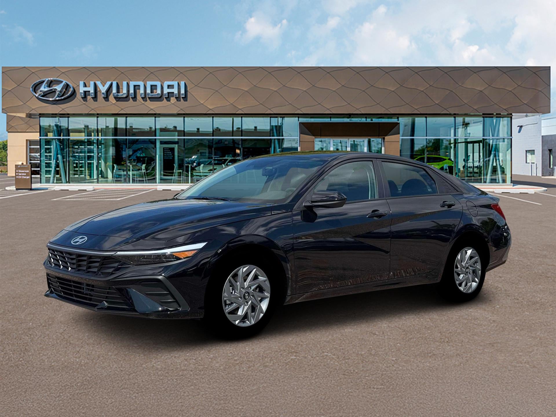 2026 Hyundai Elantra Hybrid Blue