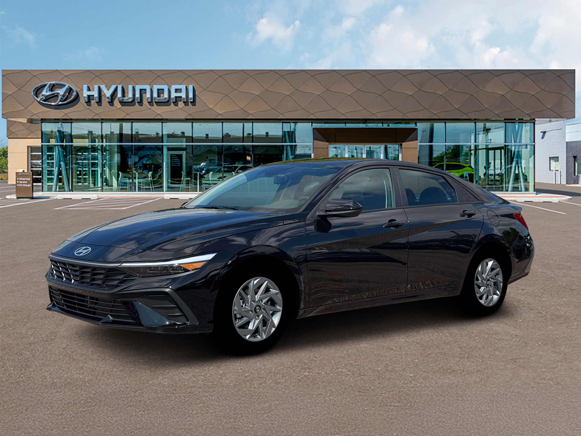 2026 Hyundai Elantra Hybrid Blue