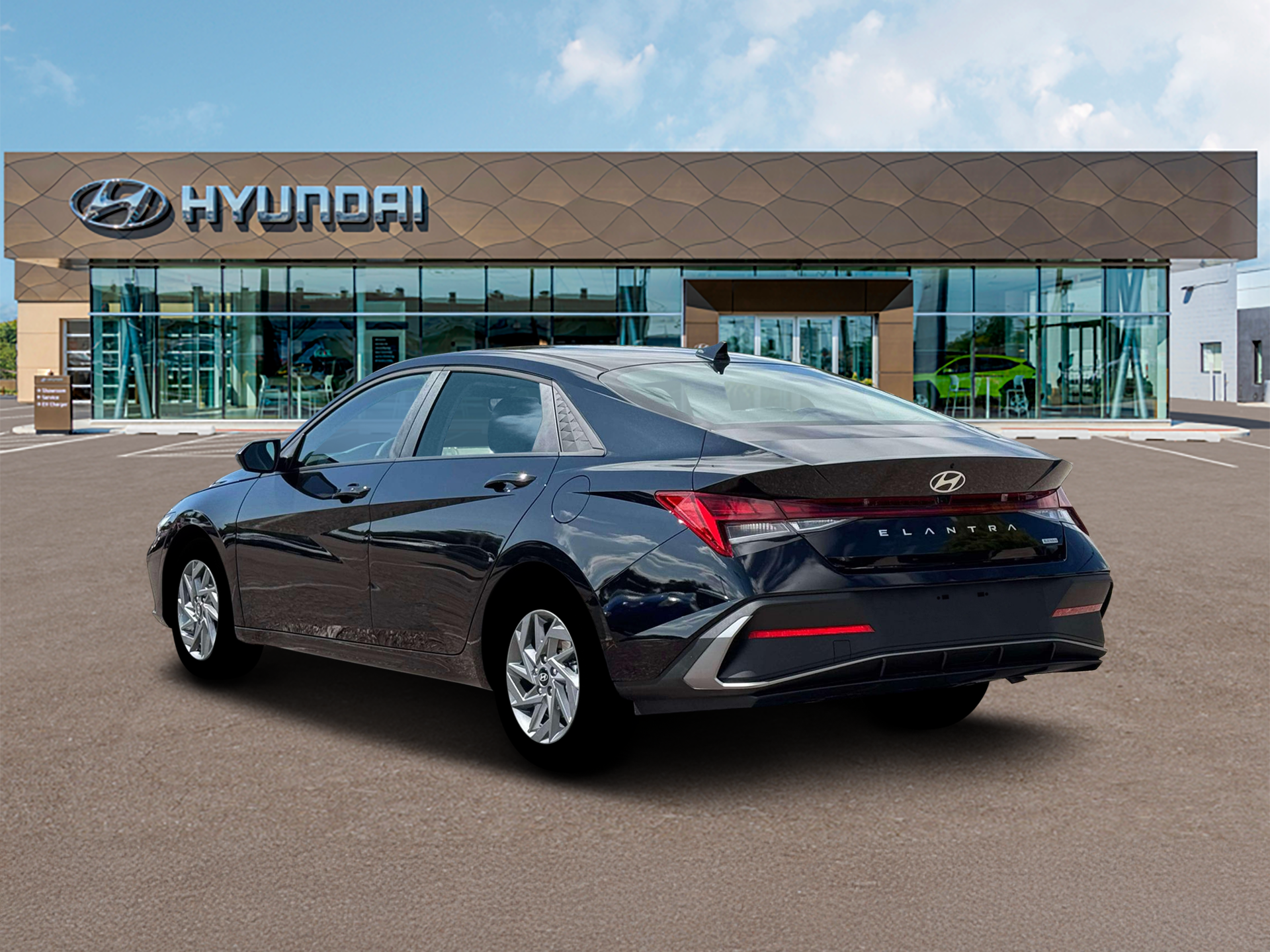 2026 Hyundai Elantra Hybrid Blue