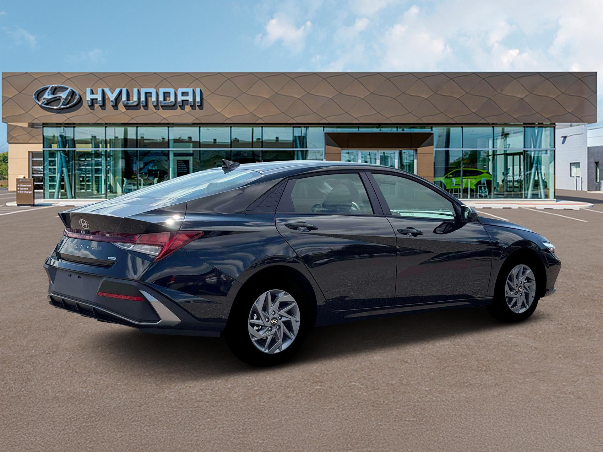 2026 Hyundai Elantra Hybrid Blue