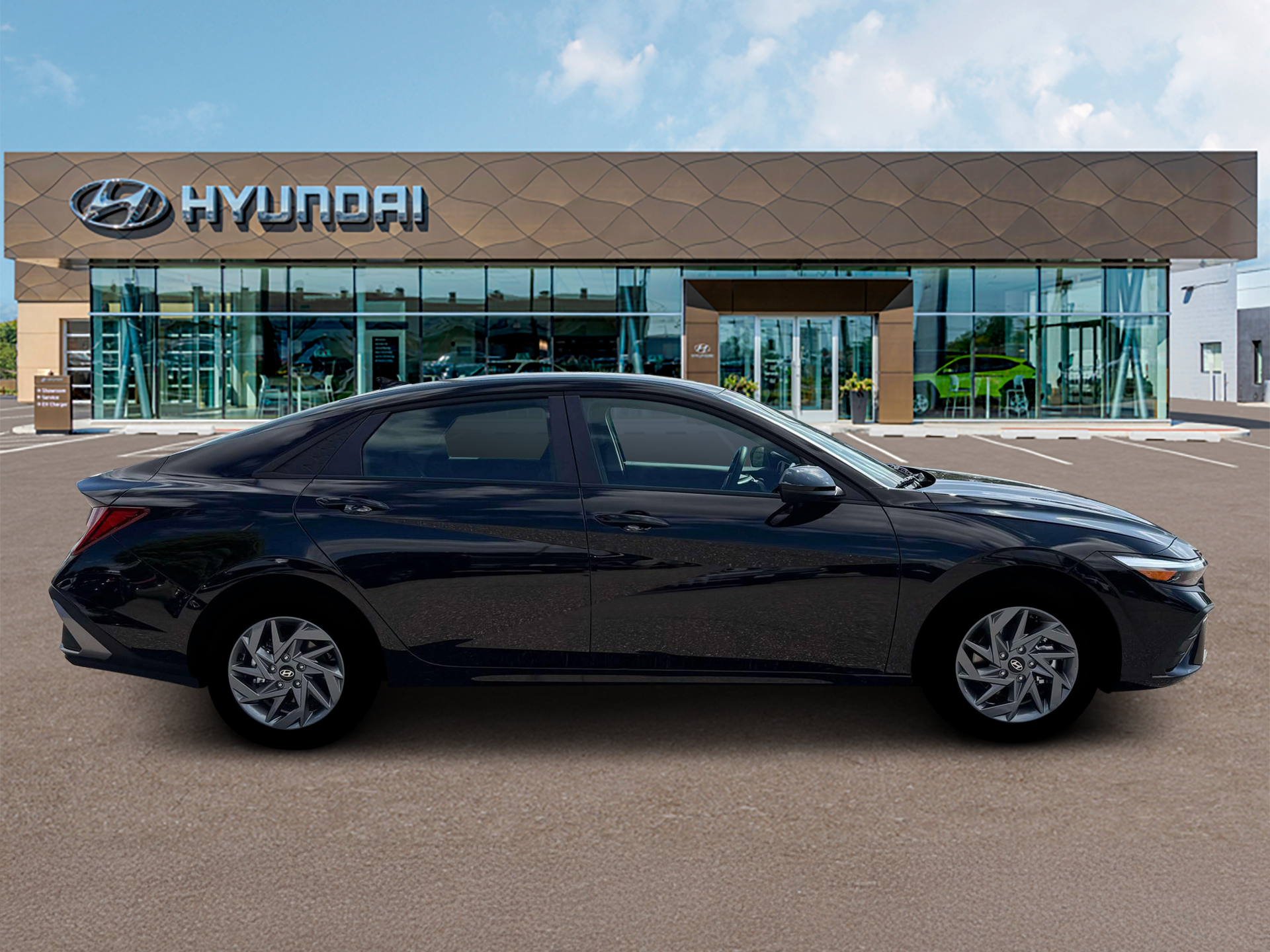 2026 Hyundai Elantra Hybrid Blue
