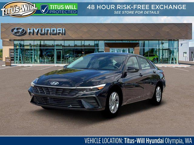 2026 Hyundai Elantra Hybrid Blue