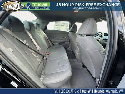 2026 Hyundai Elantra Hybrid Blue