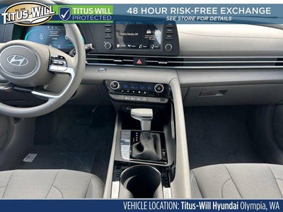 2026 Hyundai Elantra Hybrid Blue