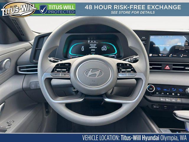 2026 Hyundai Elantra Hybrid Blue