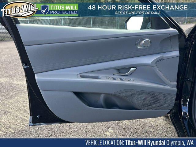 2026 Hyundai Elantra Hybrid Blue