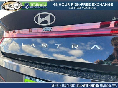 2026 Hyundai Elantra Hybrid Blue