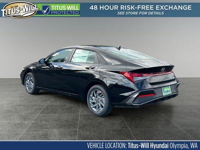 2026 Hyundai Elantra Hybrid Blue