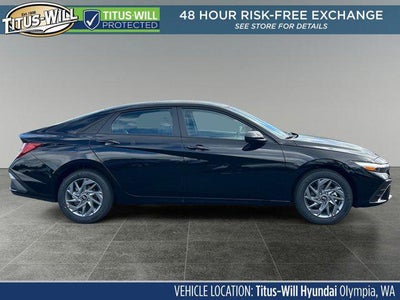 2026 Hyundai Elantra Hybrid Blue