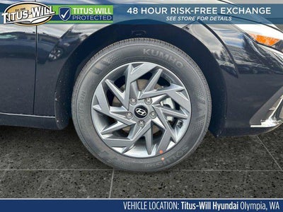 2026 Hyundai Elantra Hybrid Blue