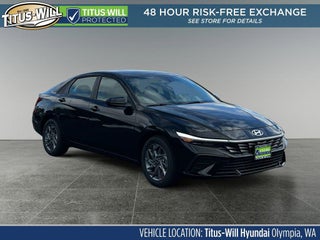 2026 Hyundai Elantra Hybrid Blue