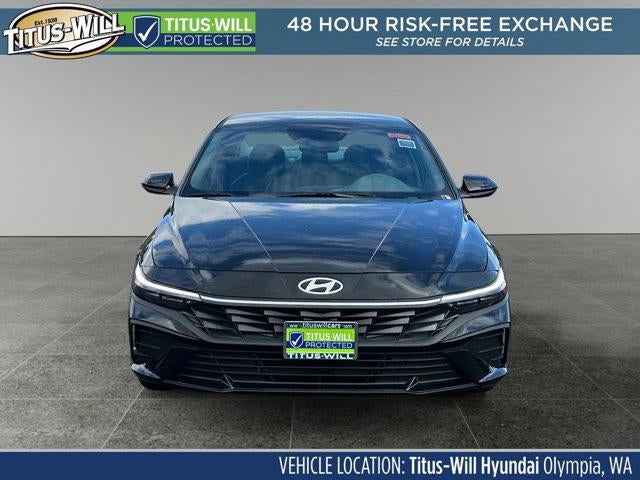 2026 Hyundai Elantra Hybrid Blue