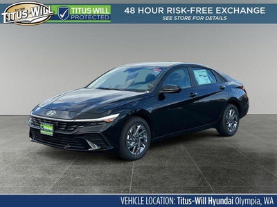 2026 Hyundai Elantra Hybrid Blue