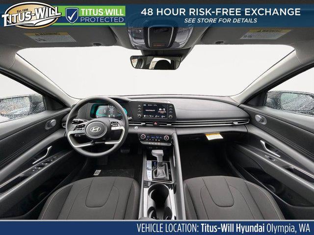 2026 Hyundai Elantra Hybrid Blue