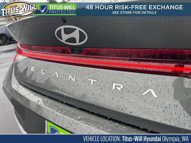 2026 Hyundai Elantra Hybrid Blue