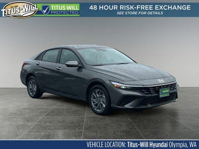 2026 Hyundai Elantra Hybrid Blue